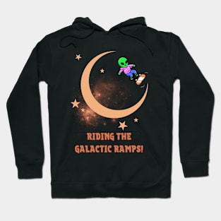 Riding the Galactic Ramps! Skate Hoodie